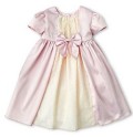 Baby Flower Girl Lacy Overlay Formal Dress 0-12M 