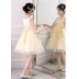 Flower Girl formal dress damsel colore white or champagne
