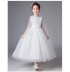 Robe longue de cérémonie fille-demoiselle 100-160cm