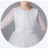 Robe longue de cérémonie fille-demoiselle 100-160cm