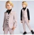 Completo cerimonia bambino / ragazzo 6 pezzi fantasia pied de poule