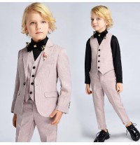 Ensemble de cérémonie enfant garçon pied de poule 6 pièces