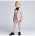 Boy Formal Suit 6 pieces fantasia houndstooth