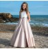 Robe de cérémonie pour fille couleur sur demande
