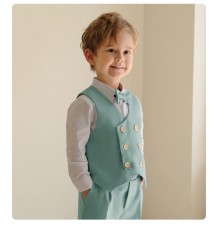 Ensemble de cérémonie d’été pour enfant 5 pièces 4 couleurs