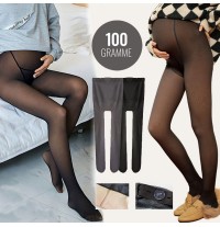 Collants de maternité d’hiver réglables