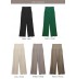 Pantalon coton de grossesse large à longueur réglable