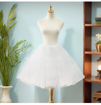 Sottogonna corta in tulle 5 strati