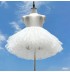 Sottogonna corta in tulle 5 strati