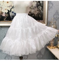 Sottogonna lunga in tulle 3 strati