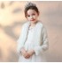 Boléro hivernal pour filles 100-160cm
