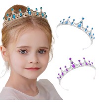 Blue or purple tiara for girl