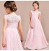 Vestito cerimonia bambina ragazza rosa su misura