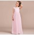 Vestito cerimonia bambina ragazza rosa su misura
