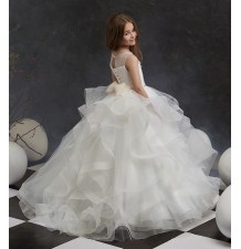 Robe de cérémonie pour fille sur mesure