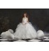 Tailored girl formal dress flower girl dress white or off-white