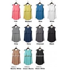 Top Canotta Premaman Allattamento in fibra di Bambù 