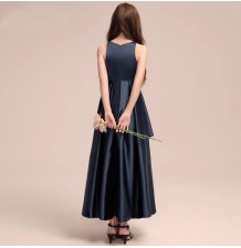 Robe de cérémonie de communion pour fille couleur au choix