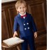 Boy formal 5-piece suit 80-150 cm blue red