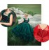 Vestito cerimonia ragazza su misura Verde o altri colori specificati