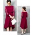 Maternity and nursing long sleeve formal dress