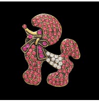 Broche caniche