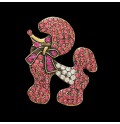 Broche caniche