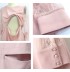 Robe de grossesse et allaitement de cérémonie avec manches dentelle