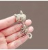 Broche chaton magique