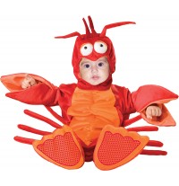 Costume Aragosta per bambino 80-100 cm
