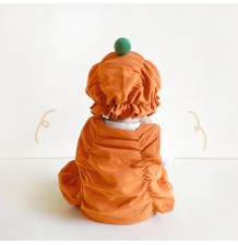 Costume Zucca Halloween per bambini completo 3 pezzi