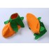 Complete 3-piece Halloween pumpkin costume for baby