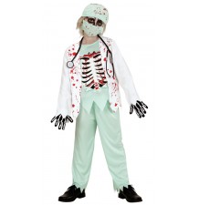 Costume dottore zombie 5-13 anni