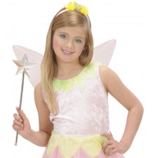 Silver 3D magic wand