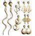 Boucles d'oreille romains/égyptiens