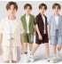 Completo estivo casual ed elegante bambino / ragazzo vari colori