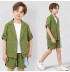 Casual elegant summer outfit for boys, various colors