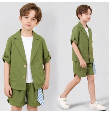 Completo estivo casual ed elegante bambino / ragazzo vari colori