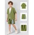 Completo estivo casual ed elegante bambino / ragazzo vari colori
