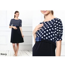 Vestito a Pois Premaman Allattamento
