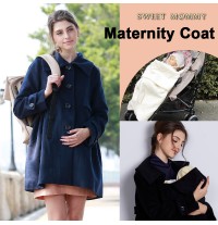 Manteau de portage coat avec chancelière coordonnée 