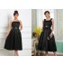 Chambray Maternity Nursing Formal Dress with Petticoat 