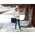 Super warm slim fit maternity winter jeans 