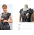 Check Print Maternity Nursing Dress 