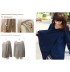Pull-over de grossesse allaitement de Coton Organic 