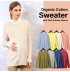 Pull-over de Coton Bio Premaman et Allaitement 