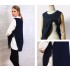 Top tricoté de grossesse et allaitement en coton bio 
