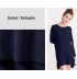 Tunique Pull-over de grossesse et allaitement en coton biologique 