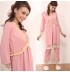 Ensemble Chemise De Nuit, Pyjama Grossesse Allaitement 