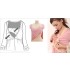 Ensemble Chemise De Nuit, Pyjama Grossesse Allaitement 
